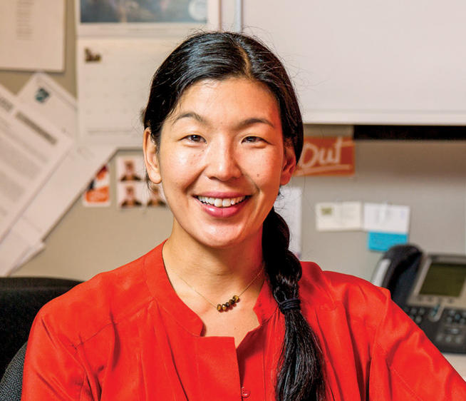 Ai-jen Poo ’96 was named a 2014 MacArthur Fellow for her efforts to improve the conditions faced by domestic workers in the United States. Photo: Courtesy MacArthur Foundation